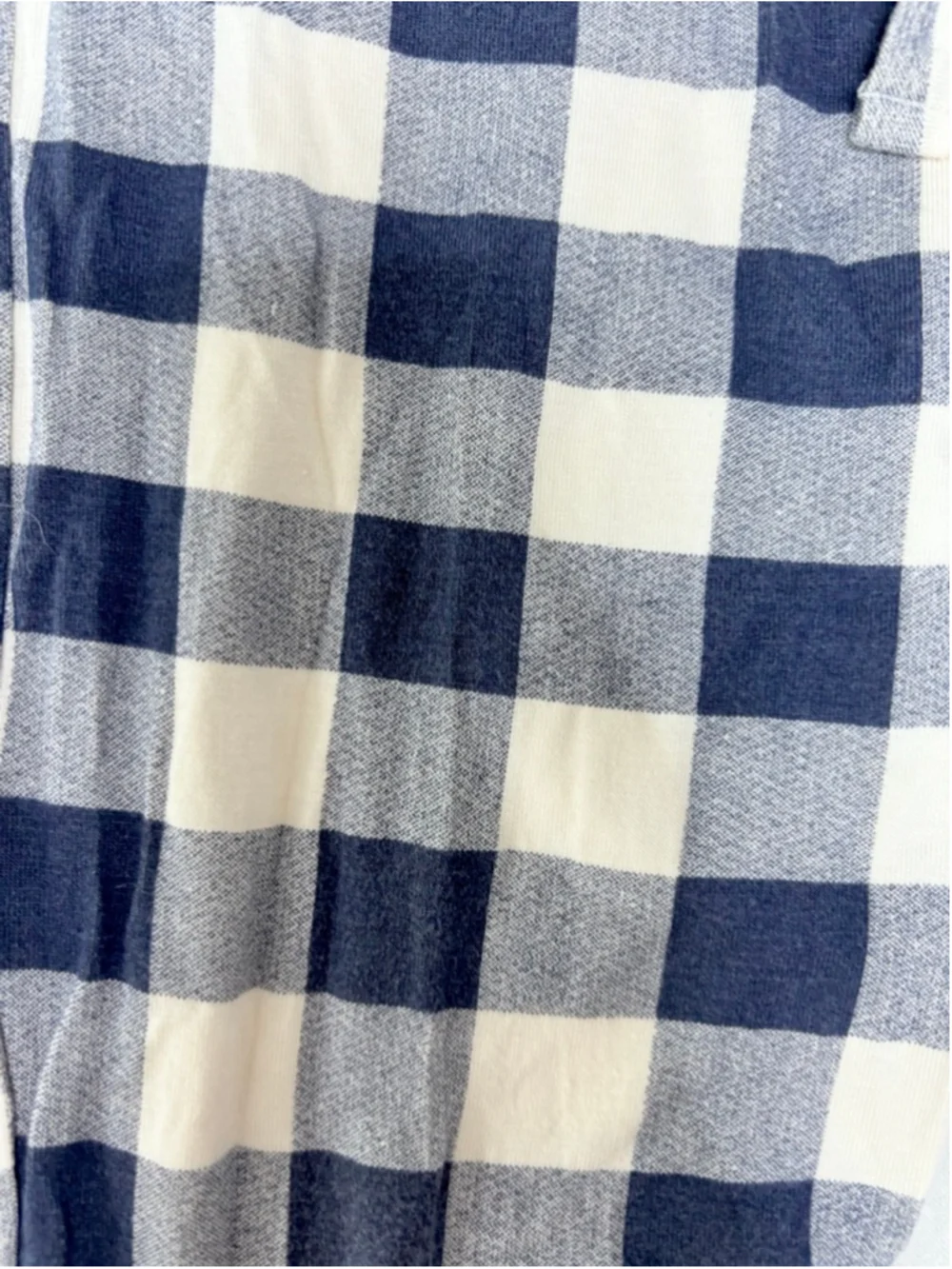 Girls Kate Quinn Bamboo Capri Bottoms 14 Blue Cream Plaid